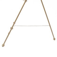 2pcs Golden Wedding Easel Stand Art Exhibition Show Gold Frame Display Stand