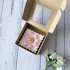 500x Clear Window Product Packing Kraft Paper Box Jewelry Soap Cookie Candle Box