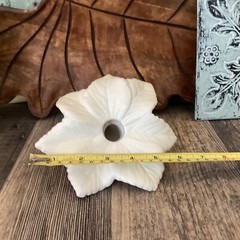epergne bouquet holder white floral bridal flower stem vase