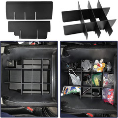 Center Console Organizer Dividers Compatible with Ford F150 2015-2020 (Full Cons