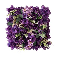 Artificial Flower Wall Easy To Install Event Backdrop Lightweight Design