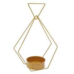 10pcs Diamond Shape Flower Vases Holder Wedding Centerpieces Stand Geometric