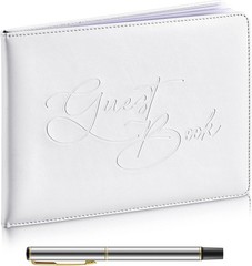 Wedding Guest Book 7 x 9 Inches Reception W/ Pen Set Elegant Guest Book Bridal