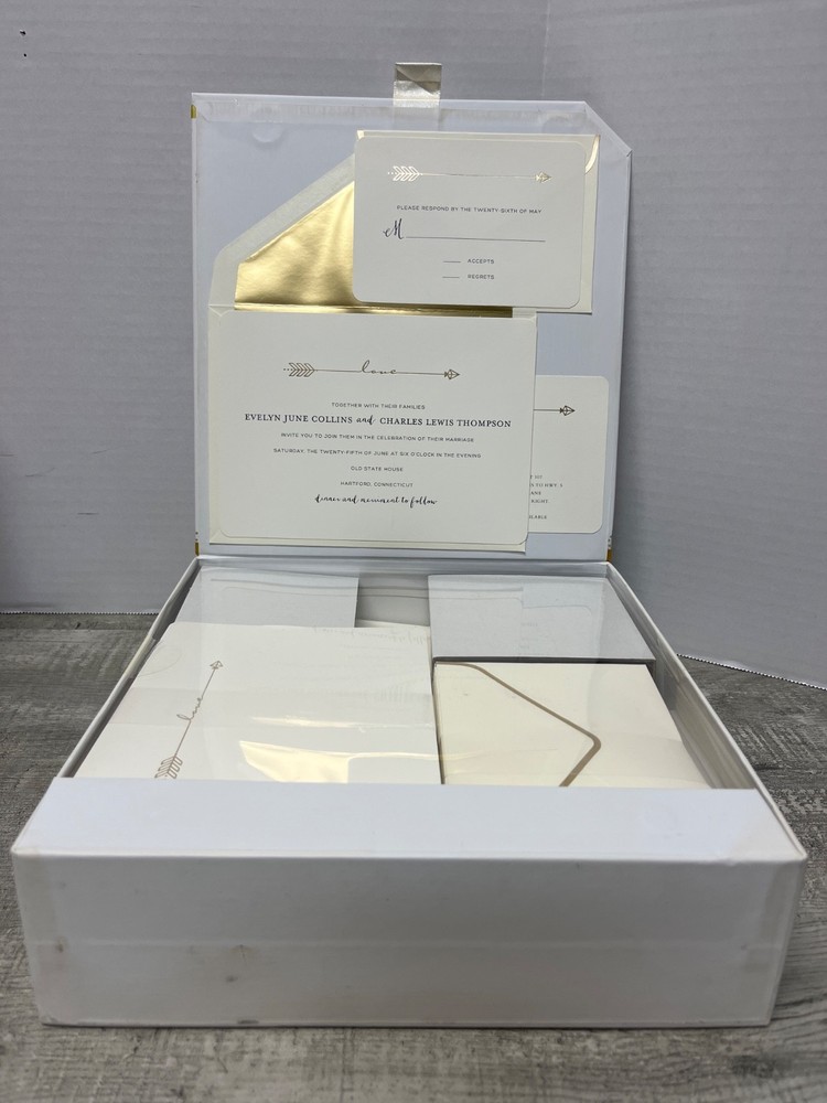 Celebrate It Wedding Invitation Kit Set 30 Invites New in Box look at pictures