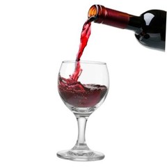 Wine Glasses Set of 10 oz Premium Clear Glass Goblets – Elegant Glassware for 6