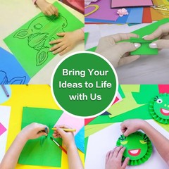 30 Sheets Green Cardstock 8.5 x 11 Inches, 67lb/180 gsm Premium Colored Cards…