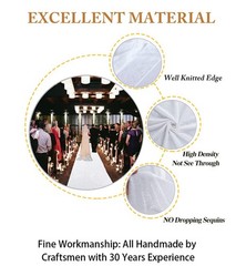 ShiDianYi Sequin Aisle Floor Runner – 4Ft x 20Ft White Wedding Aisle Runner