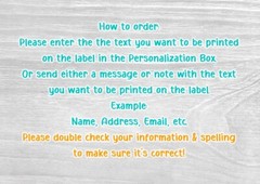 48 Personalized Trees Lakeside Beach Ocean Return Address Stickers Labels A206