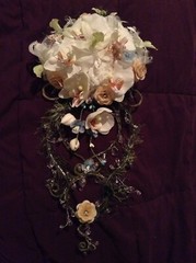 2-Used Custom, Handmade Bridal Bouquet, Wedding Bouquet Floral