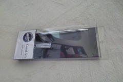 Wilton Guest Pen Silver acrylic Crystal Look Base Wedding Party New