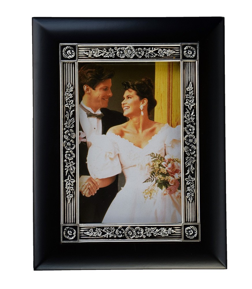 Elegance Black Satin Finish Wedding Photo Album Frame for 100 (4″x6″) Images NEW
