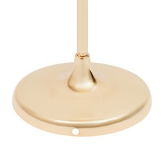4-Tier Clear Gold Flower Stand for Wedding Event Decor Floor/Countertop