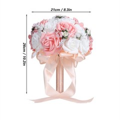 Artificial Bouquet Beautiful Simulation Flowers For Wedding Easy To Use