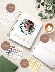 molekaus Wedding Planner Book And Organizer：Wedding 11.5×10.5, White
