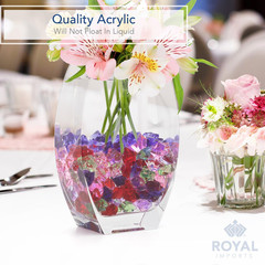 Acrylic Gems Ice Crystal Rocks for Vase Fillers, Party Table Scatter, Wedding, P