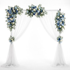 10x10ft Adjustable Wedding Backdrop Stand Background Curtain Pipe Stage Stand US
