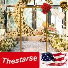 1m Rectangular Flower Decor Arch Rack Wedding Ballon Stand For Venue Stage Decor