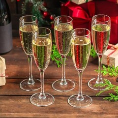 16 Pack Acrylic Champagne Flute, 5 Oz Clear Plastic Champagne Glasses