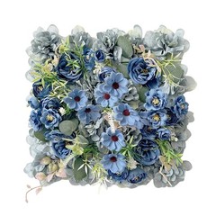 Artificial Flower Wall Easy To Install Event Backdrop Lightweight Design
