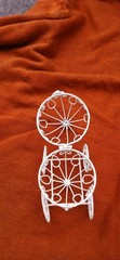 PUMPKIN White Metal Cinderella Style Carriage Wedding Table Centerpiece Decor in