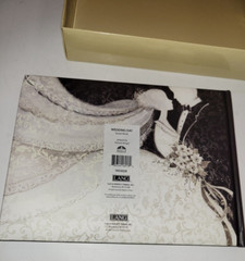 Wedding Guest Book Studio His & Hers Formal Black & White NEW in Original Box