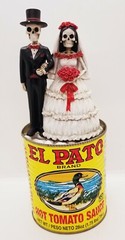 12 Large Empty El Pato Cans for Crafts, Centerpieces Weddings Quinceaneras WOW!!