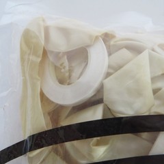 Pearl Balloons Arch Kit 140Pcs Balloon Kit Shower, Party varies in sizes ties