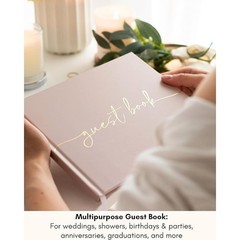 Elegant Wedding Guestbook Polaroid Keepsake Durable Eco-Friendly Signature Book