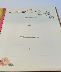 Mary Engelbreit Our Wedding JOURNAL MEMORY BOOK Hard Cover Spiral Bound 1996