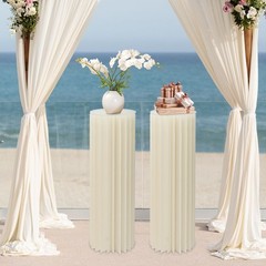Centerpiece Stands Columns Display with Acrylic Lid Self-adhesive?Strip Design~