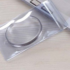 100x Clear Resealable Antioxidant Jewelry PVC Packaging Bags Product Packing Bag