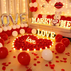 1200 PCS Artificial Silk Rose Petals Decoration for Romantic Night, Wedding, Ev