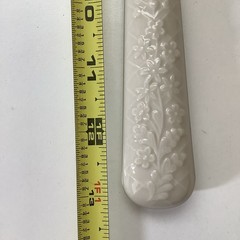 Vintage Lenox Wedding Promises Collection Porcelain & Stainless Steel Cake Knife