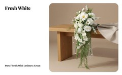 Wedding Bouquet Floral Decor for Themed Party Weddings Reception Centerpiece