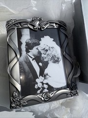 Wedding Album ~ Royal Limited Brushed Metal Photo Frame 4×6- 80 Pages + NEW