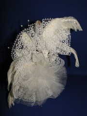 New Elegant Wedding Love Birds Caketop, accent black roses, white decor #209