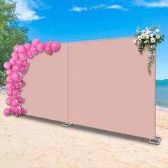 6M x 3M Heavy Duty Wedding Backdrop Stand Pipe & Drape Telescopic Curtain Frame
