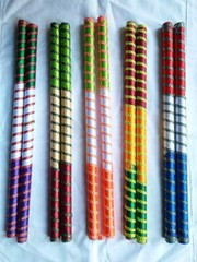 100x Dandiya Sticks Pairs for Garba Celebrations Indian Dandiya Sticks Pair