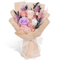 Rosaura Preserved Flowers Bouquets (Pink) Pink