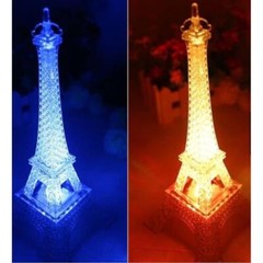 10″ Light Changing LED Acrylic EIFFEL TOWER Wedding Party Centerpieces Wholesale