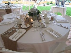 Burlap Table Runner 14″ Wide x108″ Long WEDDING EVENT Show NATURAL JUTE SALE
