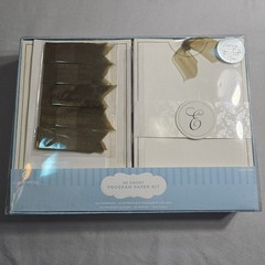CLUB WEDD 50 Count Program Paper Kit Wedding