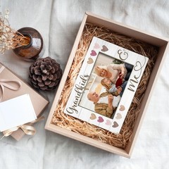 ONDTOM Grandkids Grandchildren Picture Frame, Grandparents Day Birthday Gifts…
