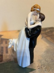 Weddingstar TheTrue Romance Bride and Groom Couple cake topper