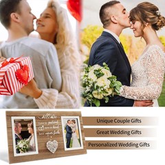 Wedding Gift for Couples – Mr and Mrs Gifts for Bridal Shower Anniversary Eng…