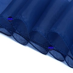 100 Navy Blue Organza Chair Sashes Chair Cover Wider Bows wedding party décor