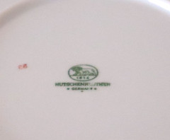 Vintage Hutschenreuther Pink Rose 32cm Charger/Service/Decorative Plate Germany