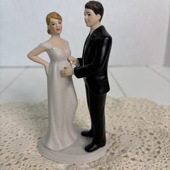 Weddingstar Expecting Baby Pregnant Couple Wedding Cake Topper – Reception