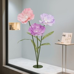Giant Artificial Flowers with Base, Wedding Artificial Flower Decoration Stand