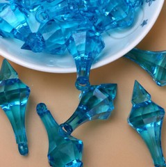 100Pcs/lot 18*46mm Hanging Pendant Diamond Drop Chandelier Acrylic Crystal Bead